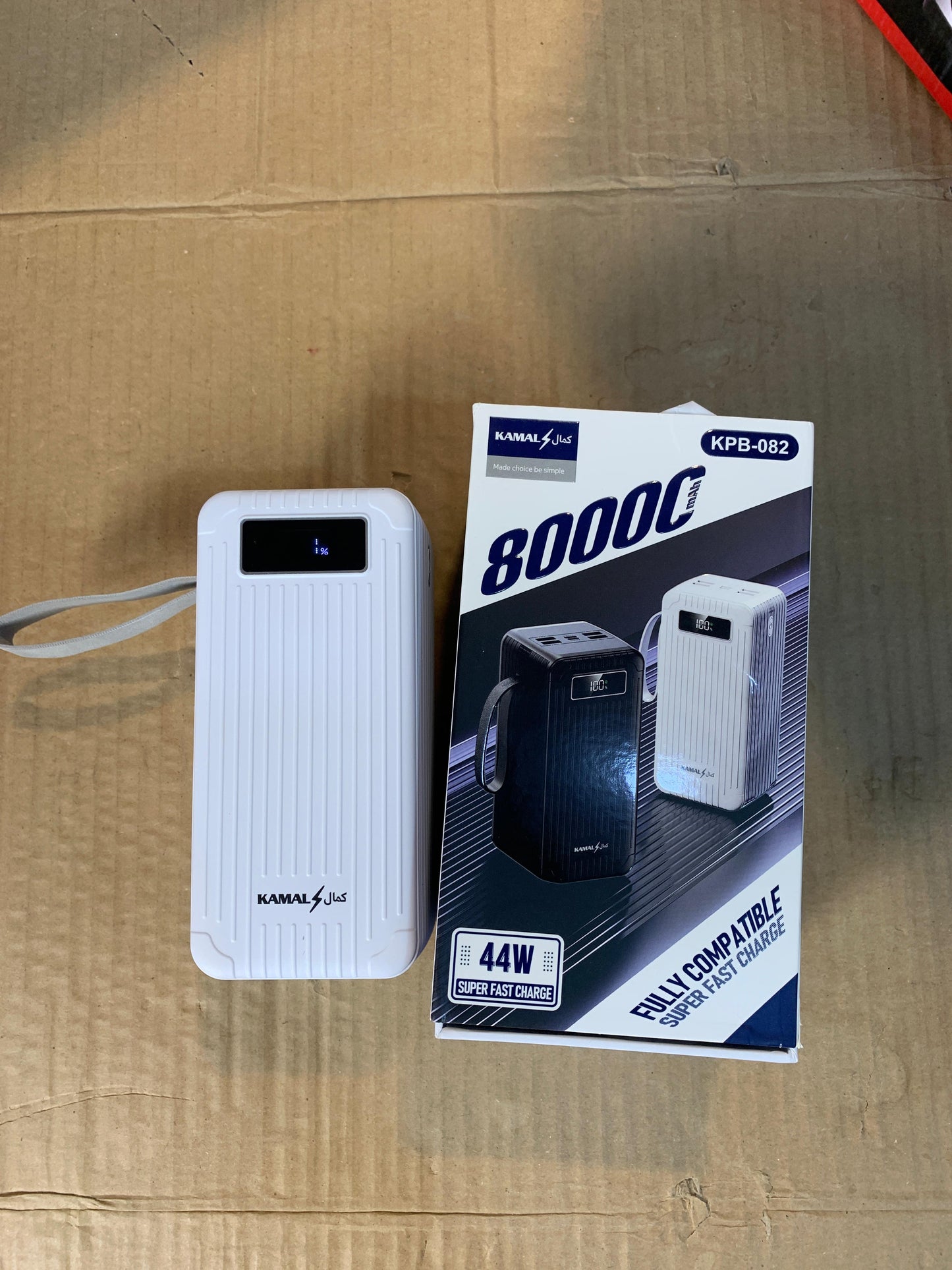 80000mAh Kamal 40W Super Fast Power Bank KPB082
