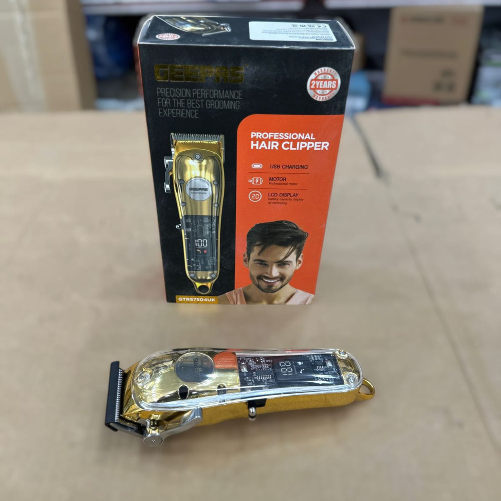 Geepas Professional Digital Hair Clipper 57504