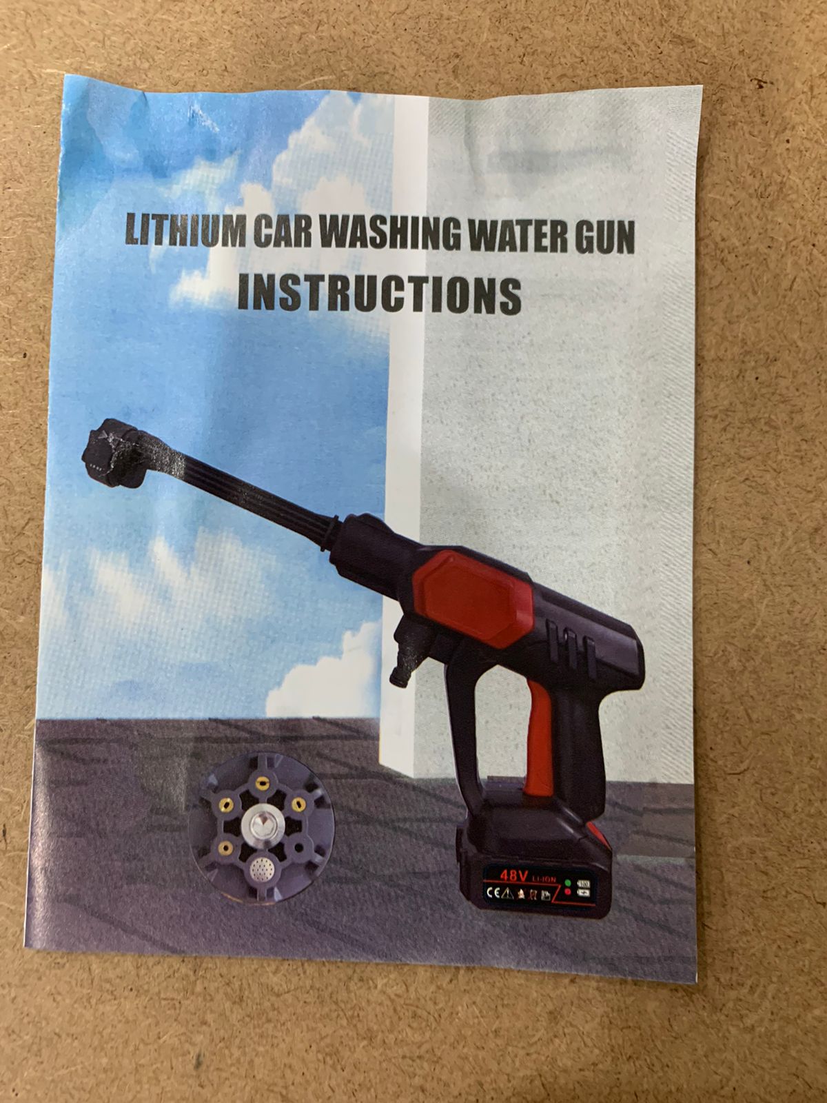 Pressure washer 48v