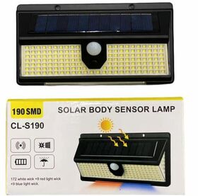 Solar Body Sensor Lamp 190 SMD CL-S190